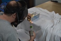 Laser welding stainless steel for maple syrup evaporators